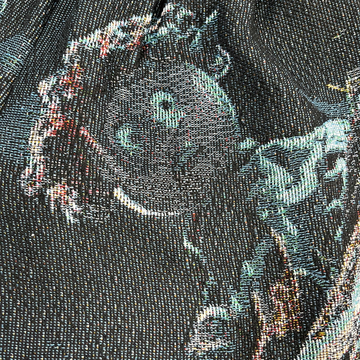 RDMCLOTHINGART tapestry hoodie CORALINE TAPESTRY SHORTS