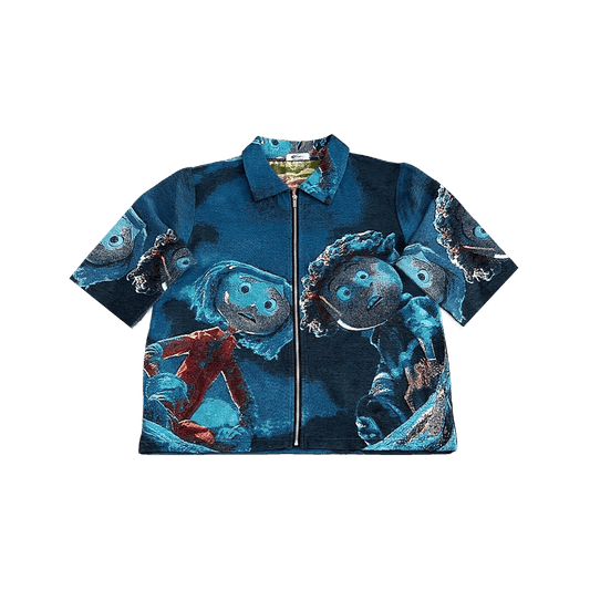 RDMCLOTHINGART tapestry hoodie CORALINE TAPESTRY TEE