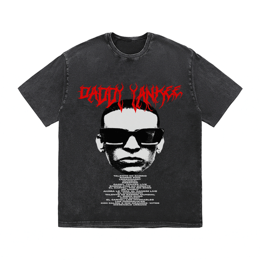 RDMCLOTHINGART tapestry hoodie DADDY YANKEE HEAVY WEIGHT COTTON TEE-8927