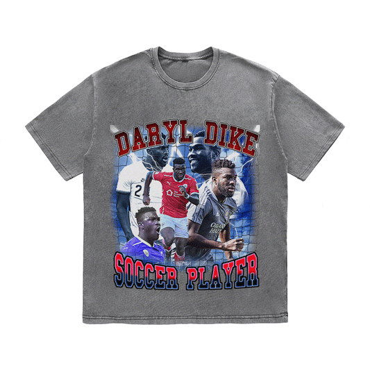 RDMCLOTHINGART tapestry hoodie DARYL DIKE HEAVY WEIGHT COTTON TEE-9154