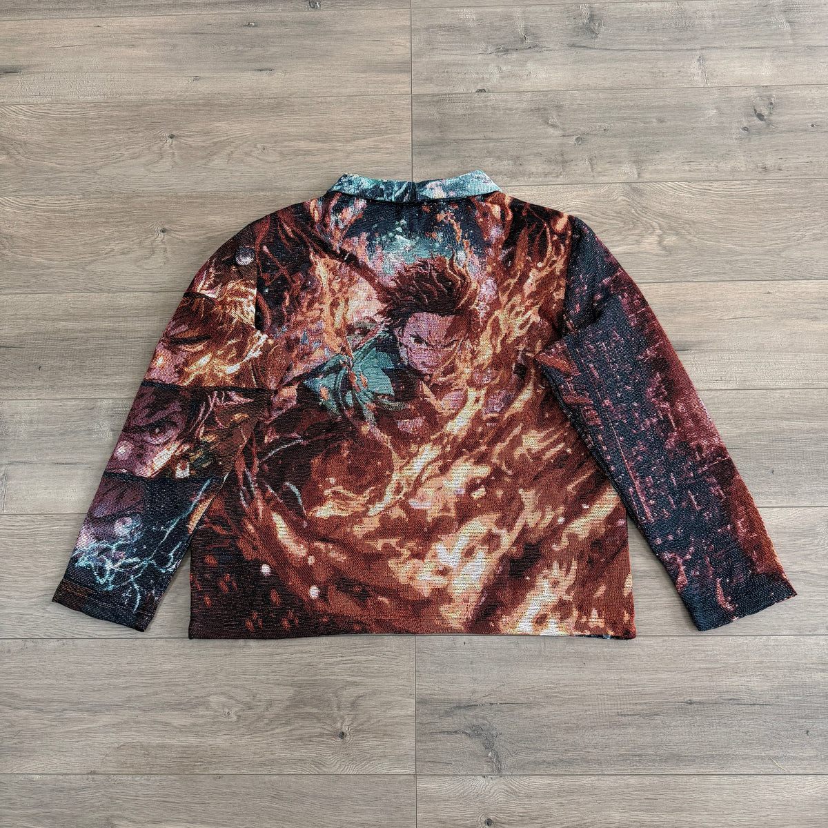 RDMCLOTHINGART tapestry hoodie DEMON SLAYER TAPESTRY JACKET