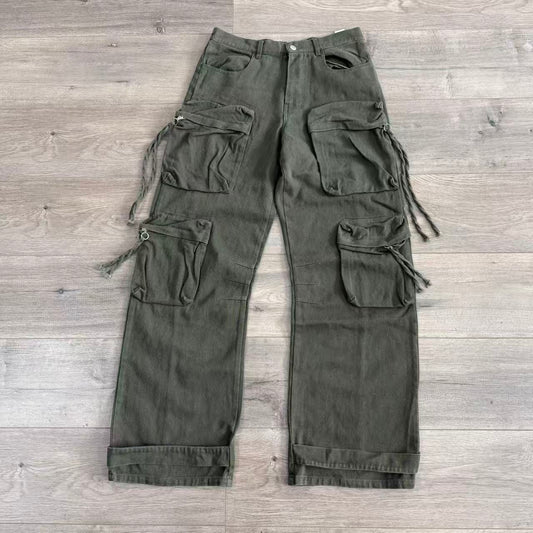 RDMCLOTHINGART tapestry hoodie DESIGNER CARGO PANTS-9001