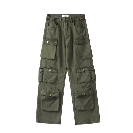 RDMCLOTHINGART tapestry hoodie DESIGNER CARGO PANTS-9002