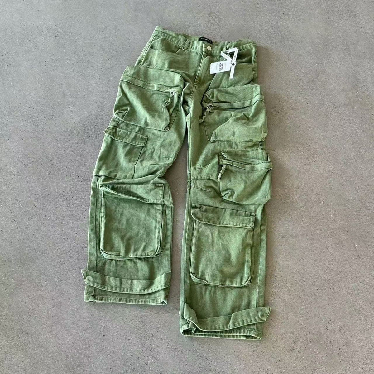 RDMCLOTHINGART tapestry hoodie DESIGNER HEAVY CARGO PANTS-8033