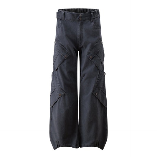 RDMCLOTHINGART S / Black tapestry hoodie DESIGNER PANTS-60012