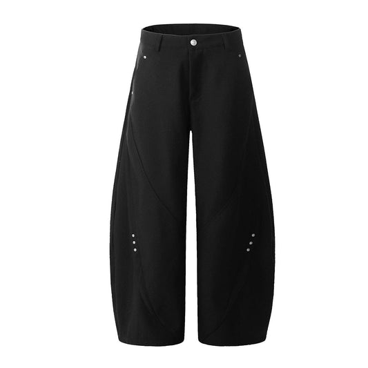 RDMCLOTHINGART S / Black tapestry hoodie DESIGNER PANTS-60013