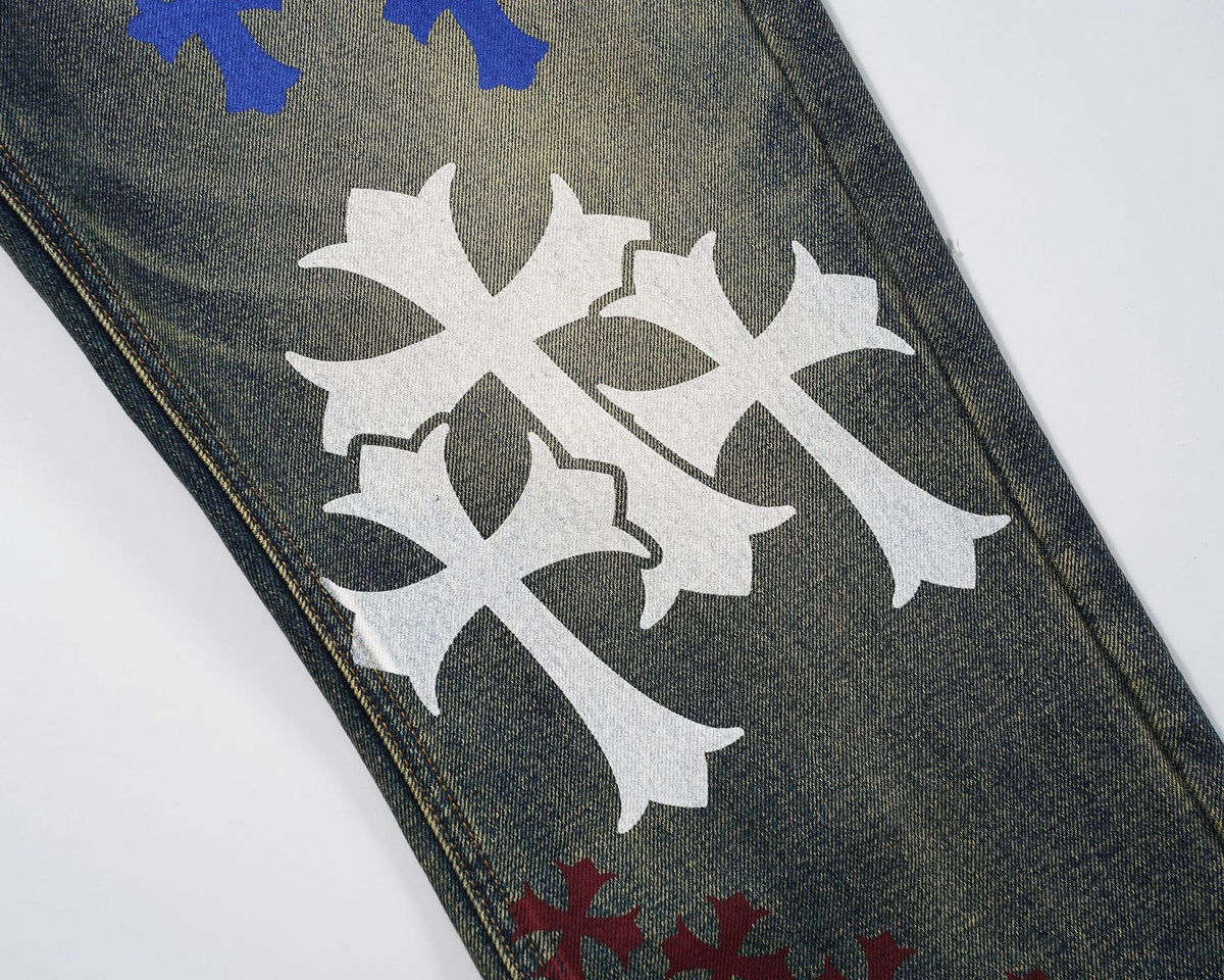 RDMCLOTHINGART tapestry hoodie DESIGNER PANTS-8026
