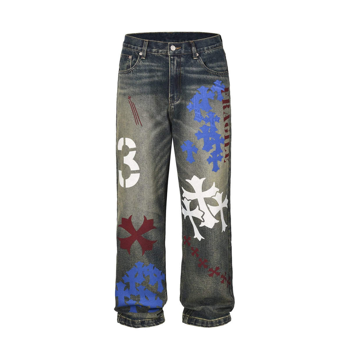 RDMCLOTHINGART tapestry hoodie DESIGNER PANTS-8026