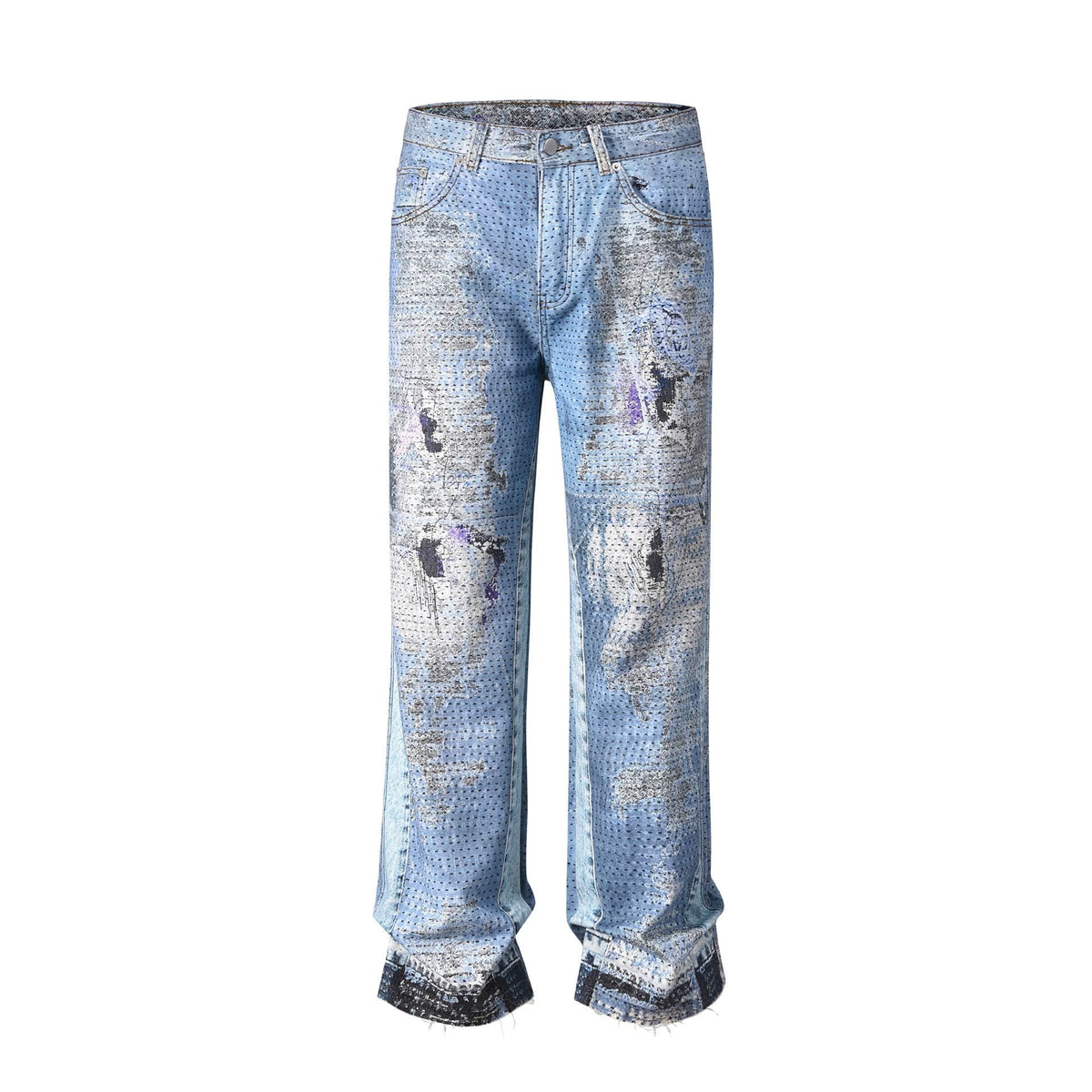 RDMCLOTHINGART tapestry hoodie DESIGNER PANTS-8028