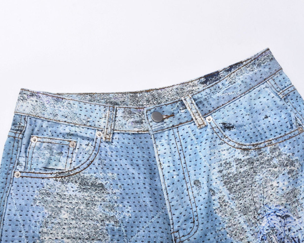 RDMCLOTHINGART tapestry hoodie DESIGNER PANTS-8028