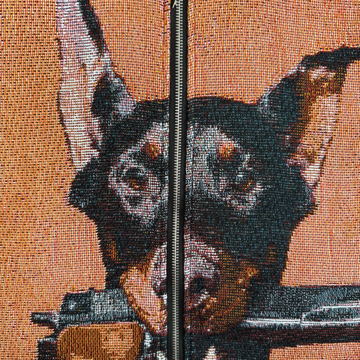 RDMCLOTHINGART tapestry hoodie DOBERMANN TAPESTRY JACKET