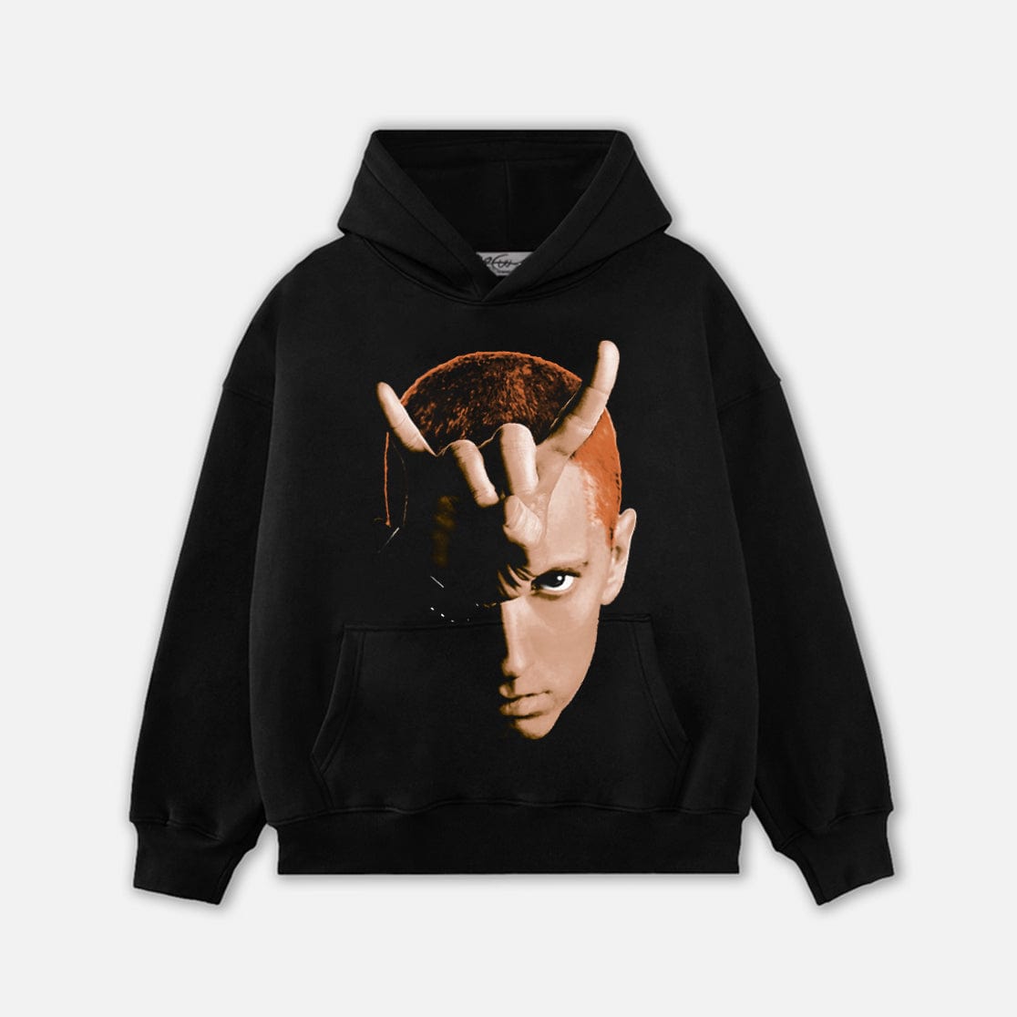 EMINEM HEAD HOODIE-1075 - RDMCLOTHINGART