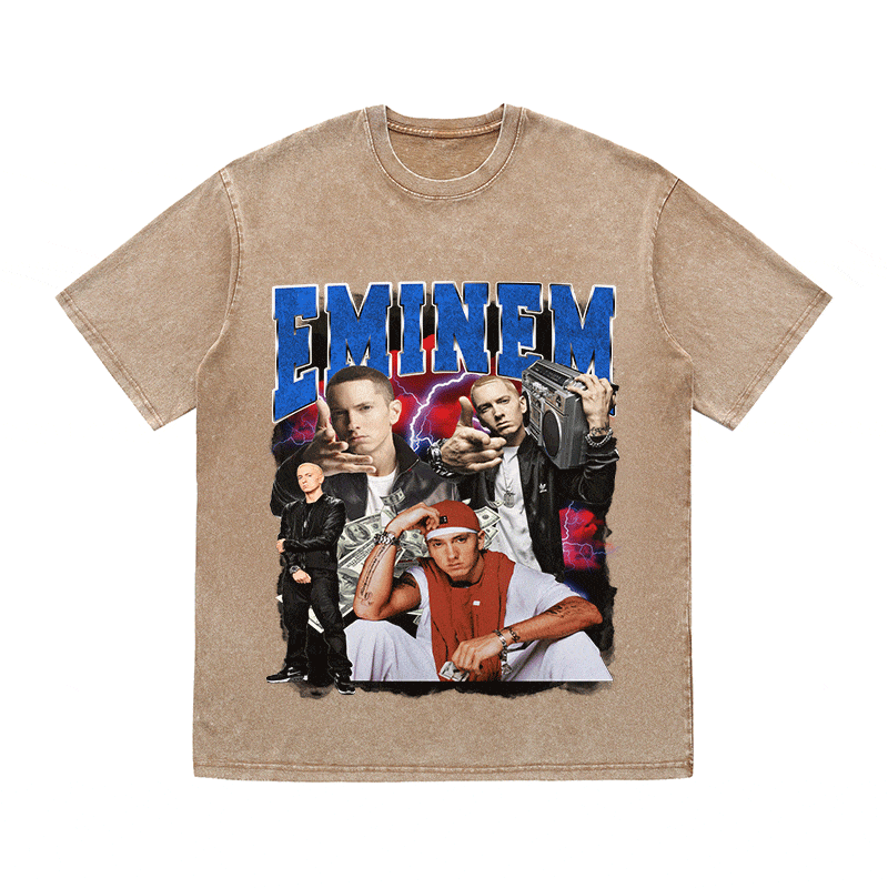 RDMCLOTHINGART tapestry hoodie EMINEM HEAVY WEIGHT COTTON TEE-9125