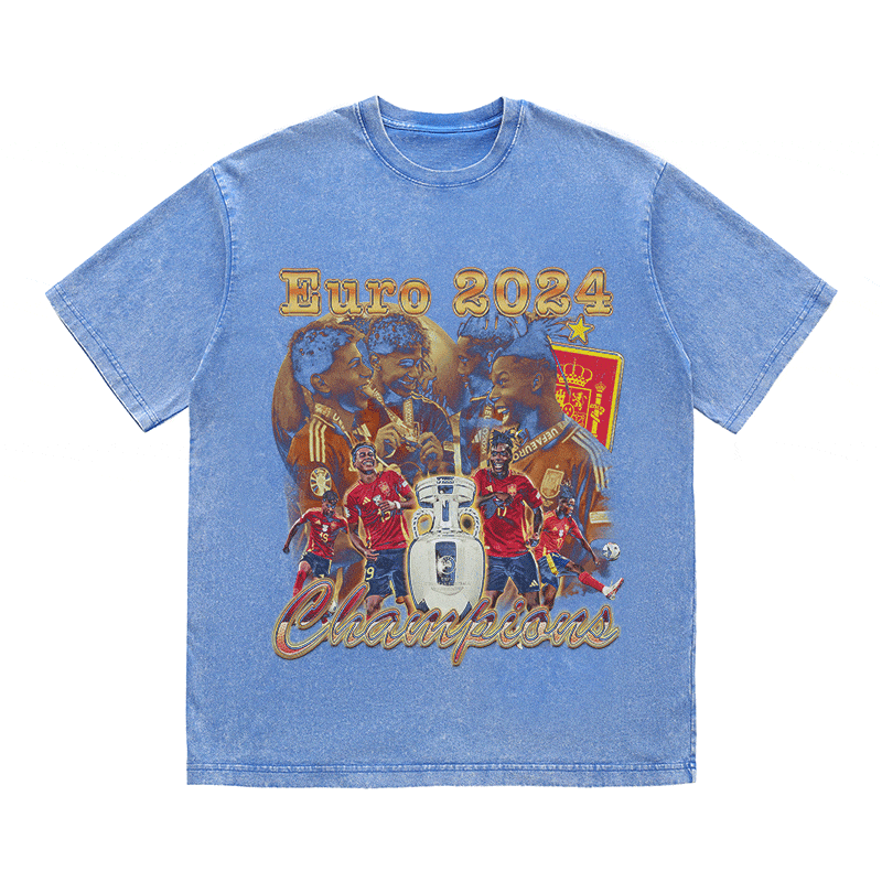 RDMCLOTHINGART tapestry hoodie EURO 2024 HEAVY WEIGHT COTTON TEE-8959
