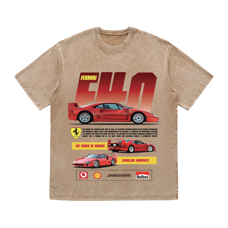 RDMCLOTHINGART tapestry hoodie F40 HEAVY WEIGHT COTTON TEE-8844