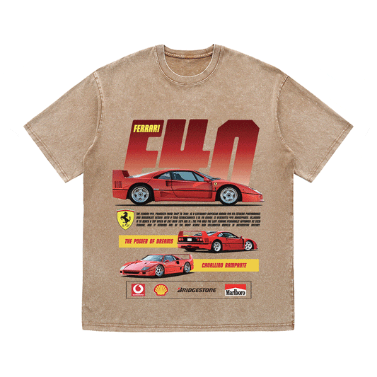 RDMCLOTHINGART tapestry hoodie F40 HEAVY WEIGHT COTTON TEE-8844
