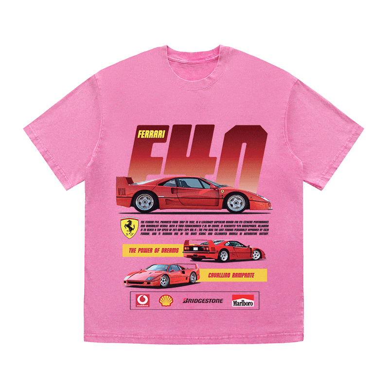 RDMCLOTHINGART tapestry hoodie F40 HEAVY WEIGHT COTTON TEE-8844
