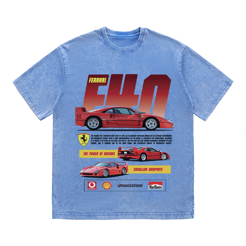 RDMCLOTHINGART tapestry hoodie F40 HEAVY WEIGHT COTTON TEE-8844
