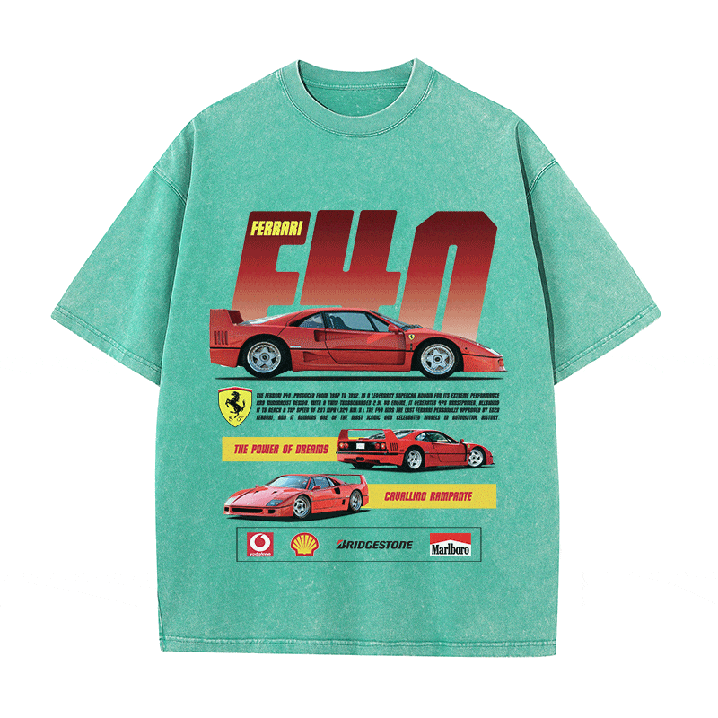 RDMCLOTHINGART tapestry hoodie F40 HEAVY WEIGHT COTTON TEE-8844