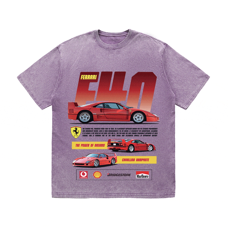 RDMCLOTHINGART tapestry hoodie F40 HEAVY WEIGHT COTTON TEE-8844