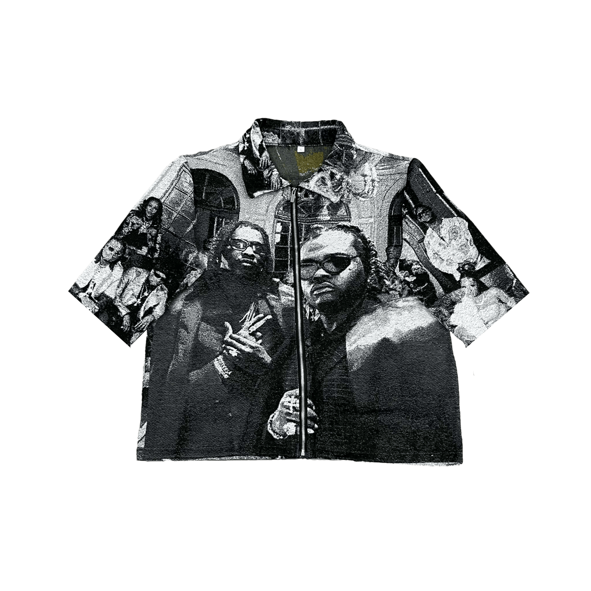 RDMCLOTHINGART tapestry hoodie FREEYSL TAPESTRY TEE