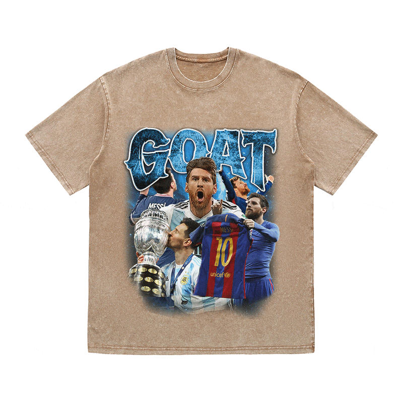 RDMCLOTHINGART tapestry hoodie GOAT HEAVY WEIGHT COTTON TEE-9157