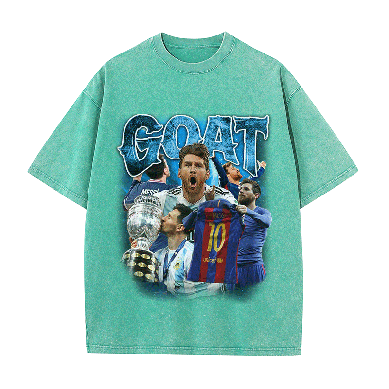 RDMCLOTHINGART tapestry hoodie GOAT HEAVY WEIGHT COTTON TEE-9157