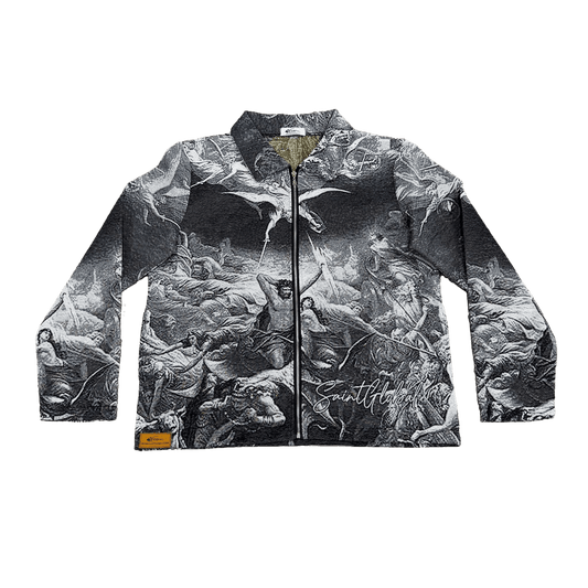 RDMCLOTHINGART tapestry hoodie GOD TAPESTRY JACKET