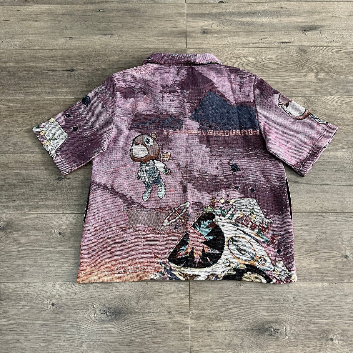 RDMCLOTHINGART tapestry hoodie GRADUATION TAPESTRY TEE