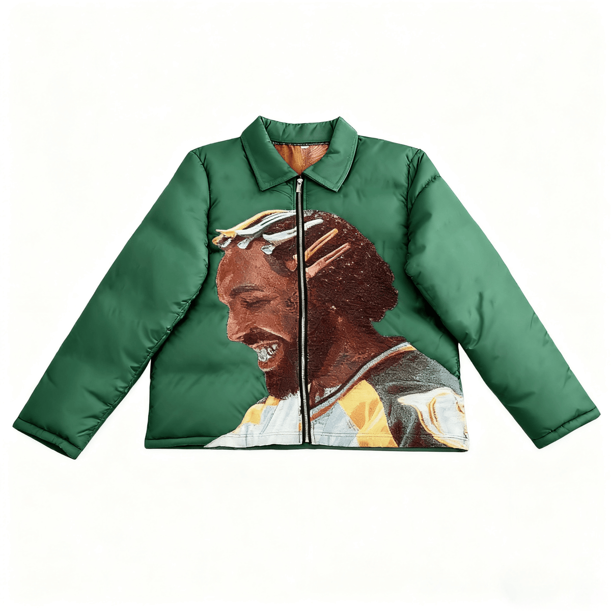 RDMCLOTHINGART tapestry hoodie GREEN DRAKE TAPESTRY COAT