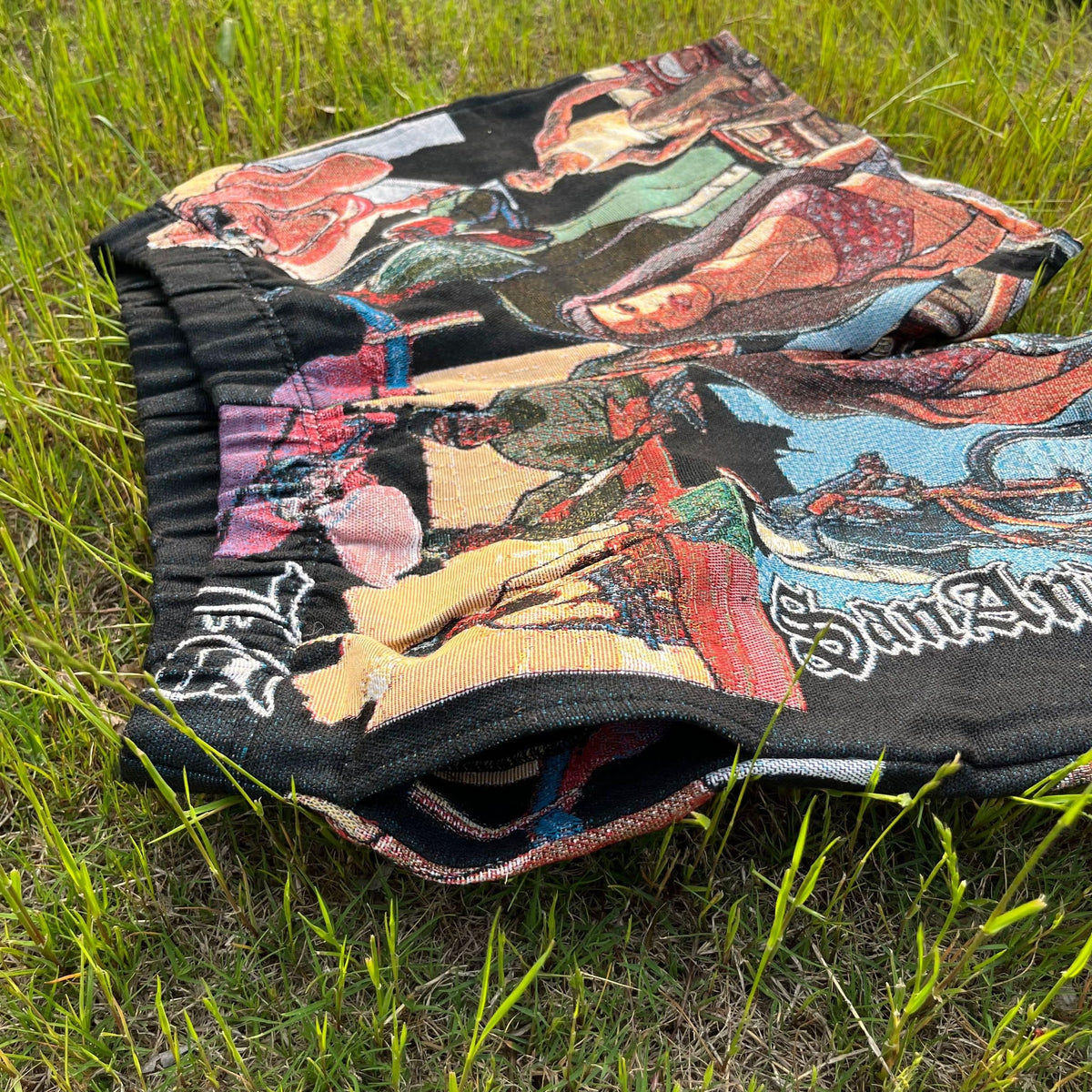 GTA TAPESTRY SHORTS - RDMCLOTHINGART