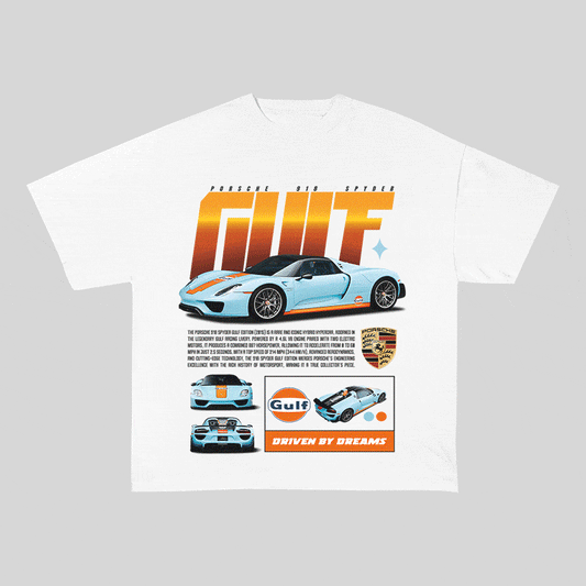 RDMCLOTHINGART tapestry hoodie GULF HEAVY WEIGHT COTTON TEE-8833