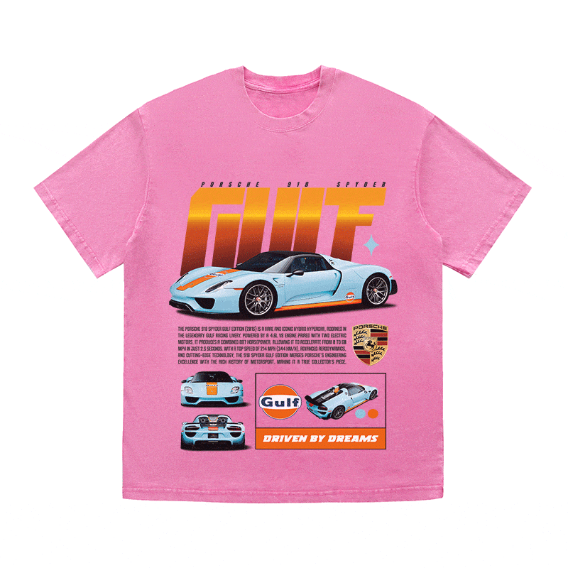 RDMCLOTHINGART tapestry hoodie GULF HEAVY WEIGHT COTTON TEE-8833