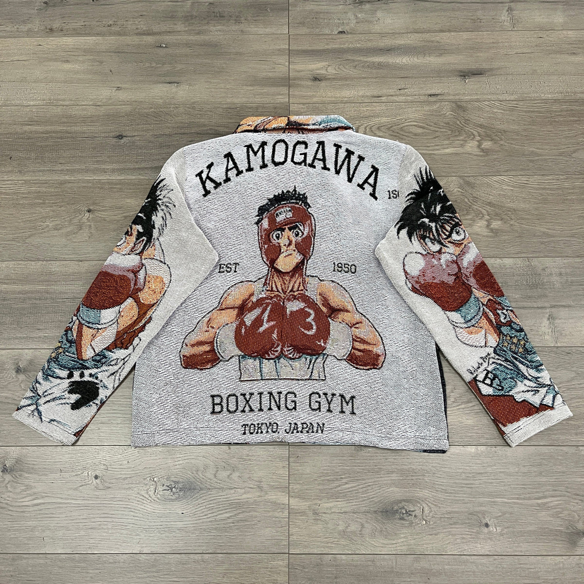 RDMCLOTHINGART tapestry hoodie HAJIME NO IPPO V2 TAPESTRY JACKET