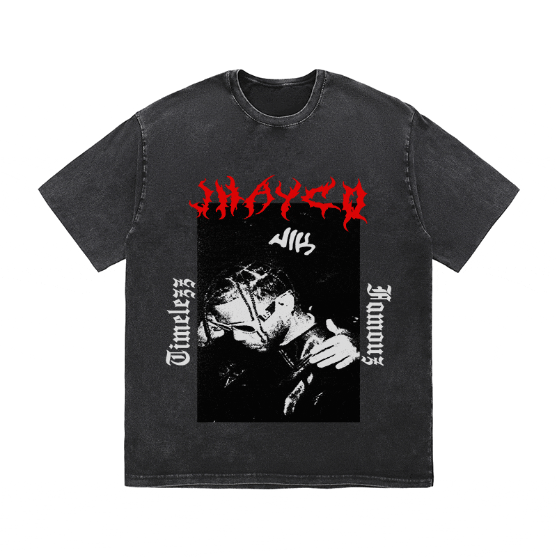 RDMCLOTHINGART tapestry hoodie HAYCO HEAVY WEIGHT COTTON TEE-8878