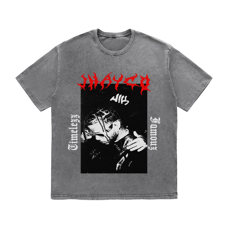 RDMCLOTHINGART tapestry hoodie HAYCO HEAVY WEIGHT COTTON TEE-8878