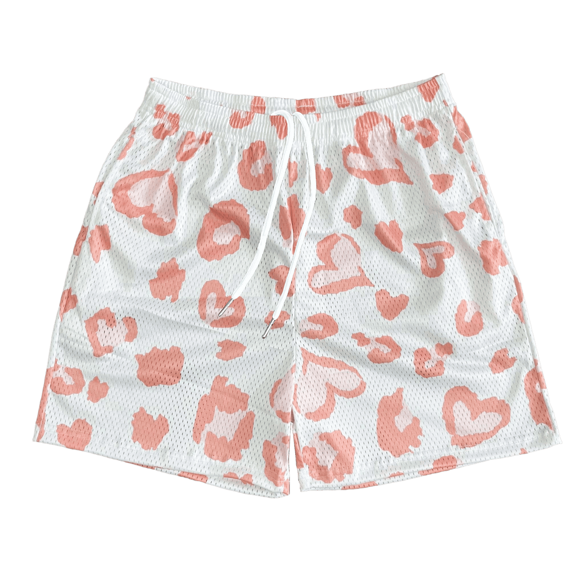 HEART MESH SHORTS-8618 - RDMCLOTHINGART