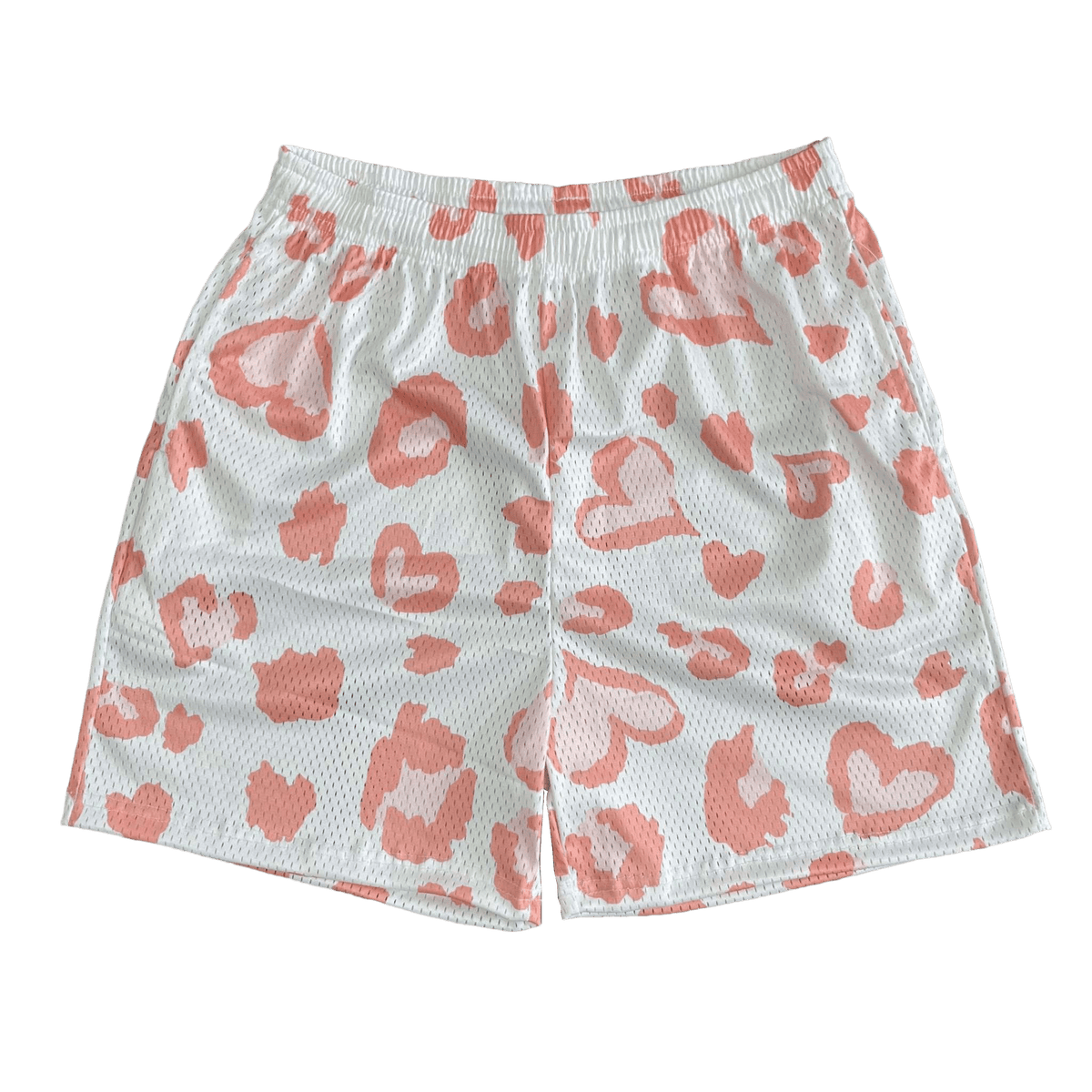 HEART MESH SHORTS-8618 - RDMCLOTHINGART
