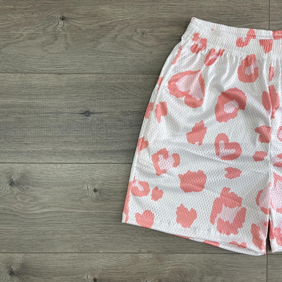 HEART MESH SHORTS-8618 - RDMCLOTHINGART