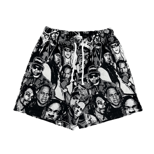 HIP COLLECTION TAPESTRY SHORTS - RDMCLOTHINGART