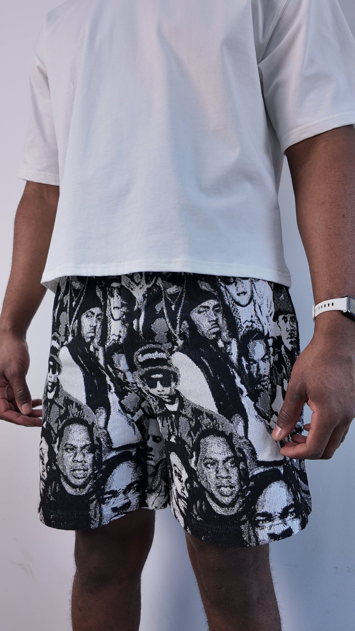 HIP COLLECTION TAPESTRY SHORTS - RDMCLOTHINGART