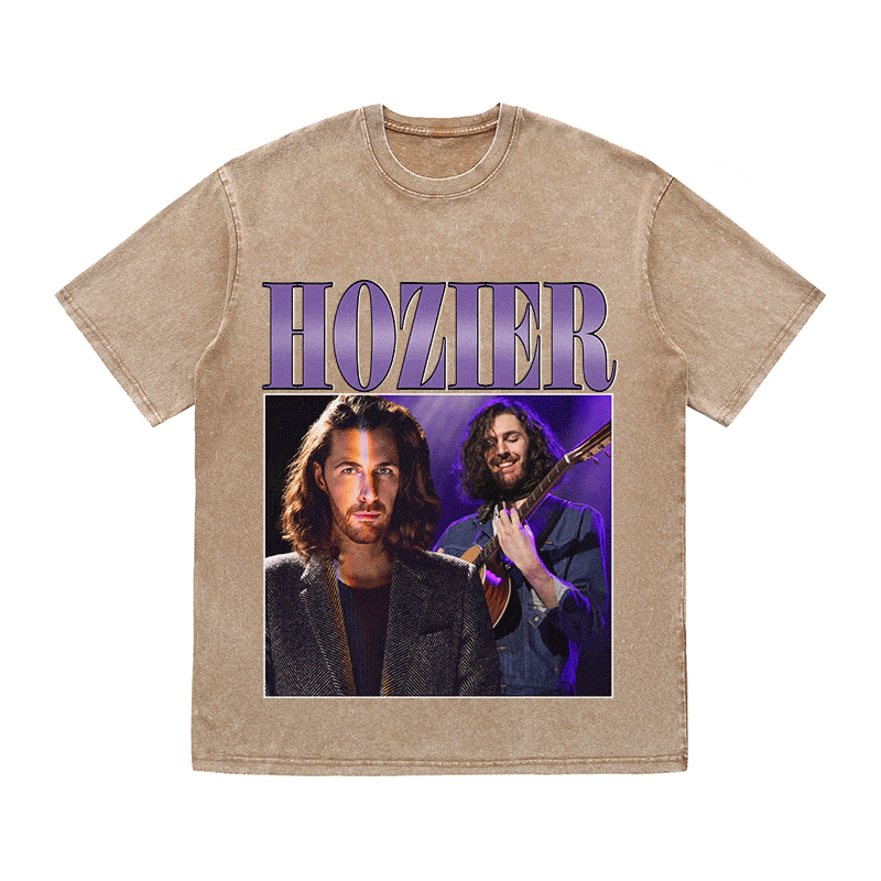 RDMCLOTHINGART tapestry hoodie HOZIER HEAVY WEIGHT COTTON TEE-8861