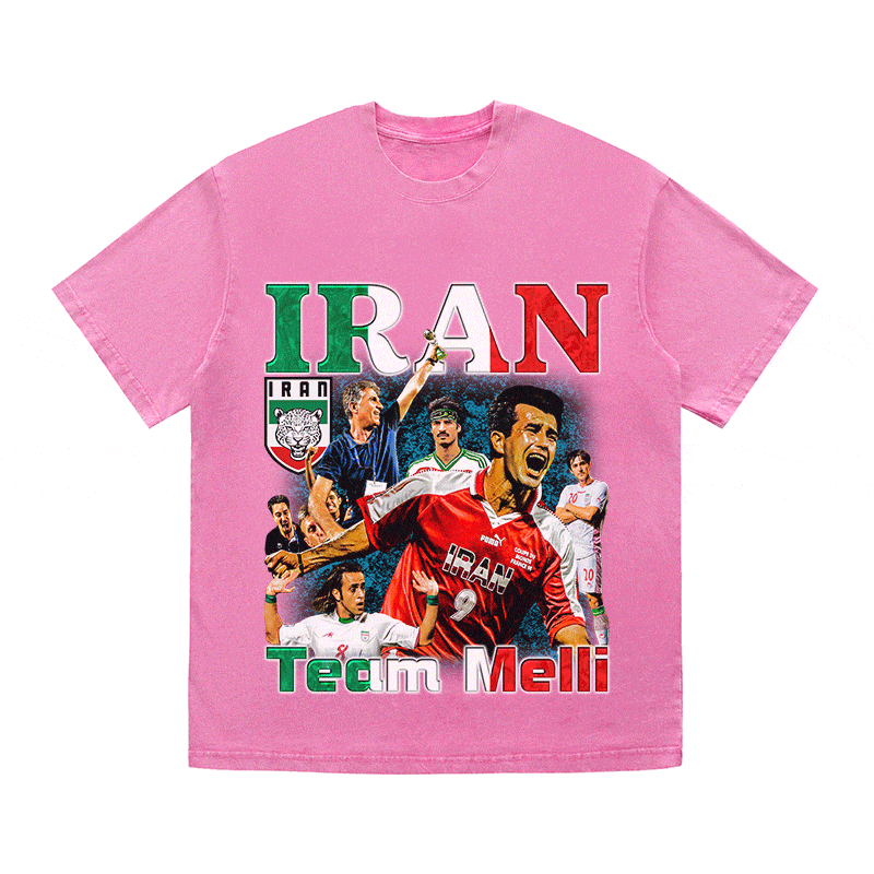 RDMCLOTHINGART tapestry hoodie IRAN HEAVY WEIGHT COTTON TEE-8960