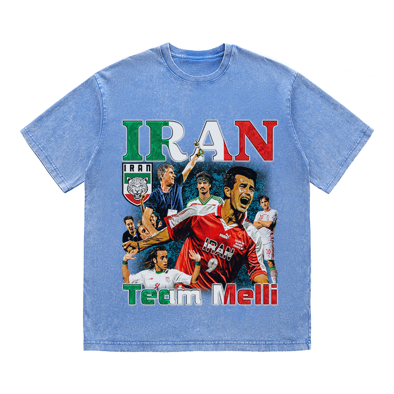 RDMCLOTHINGART tapestry hoodie IRAN HEAVY WEIGHT COTTON TEE-8960