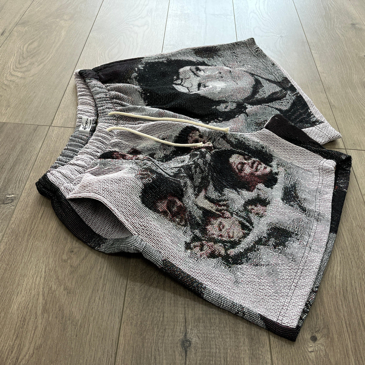 RDMCLOTHINGART tapestry hoodie JACKSON V2 TAPESTRY SHORTS