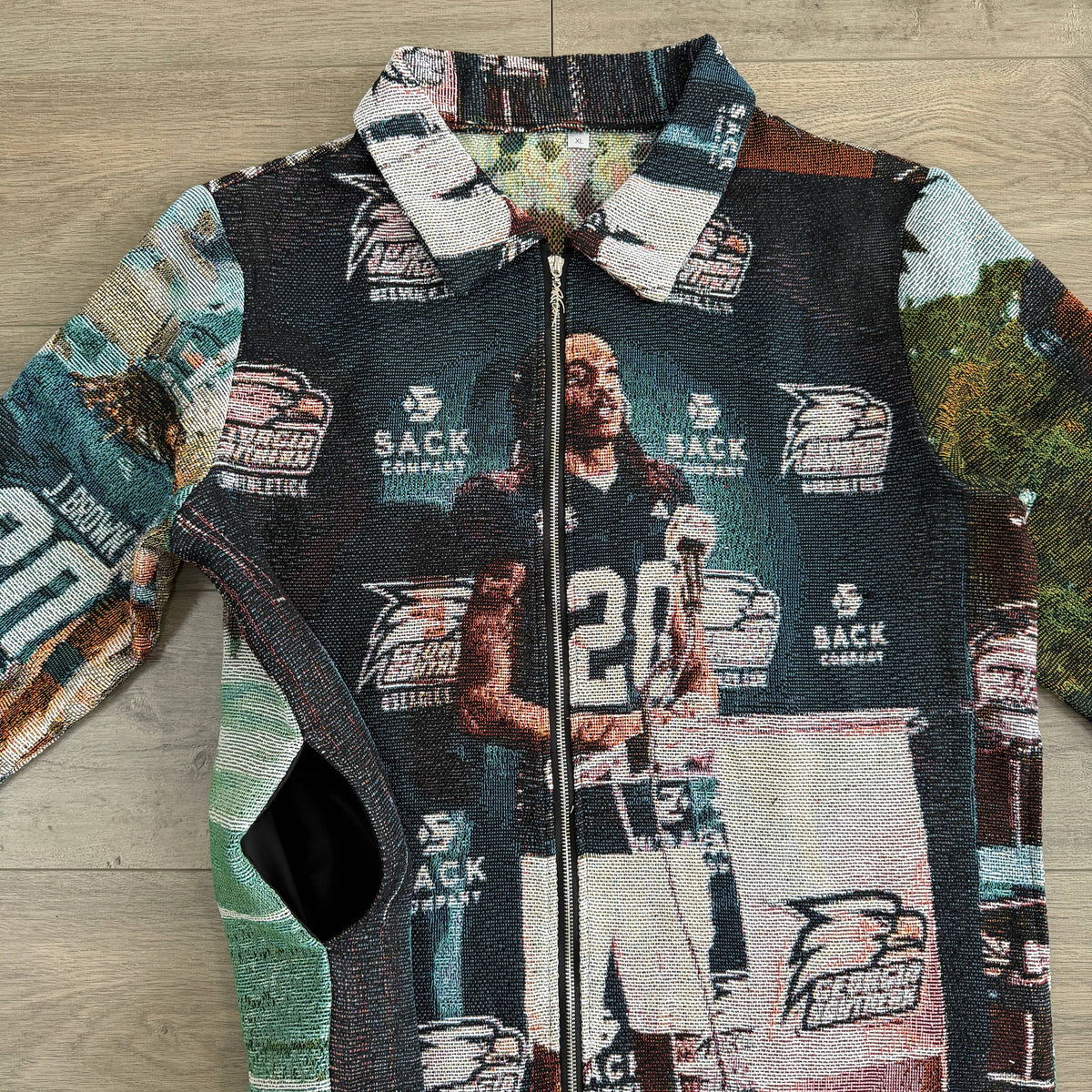 RDMCLOTHINGART tapestry hoodie JAQUARIIB  TAPESTRY JACKET