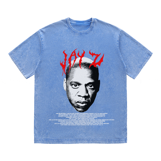 RDMCLOTHINGART tapestry hoodie JAY Z HEAVY WEIGHT COTTON TEE-8934
