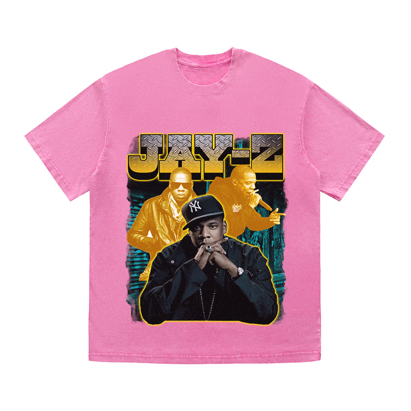 RDMCLOTHINGART tapestry hoodie JAYZ HEAVY WEIGHT COTTON TEE-9127