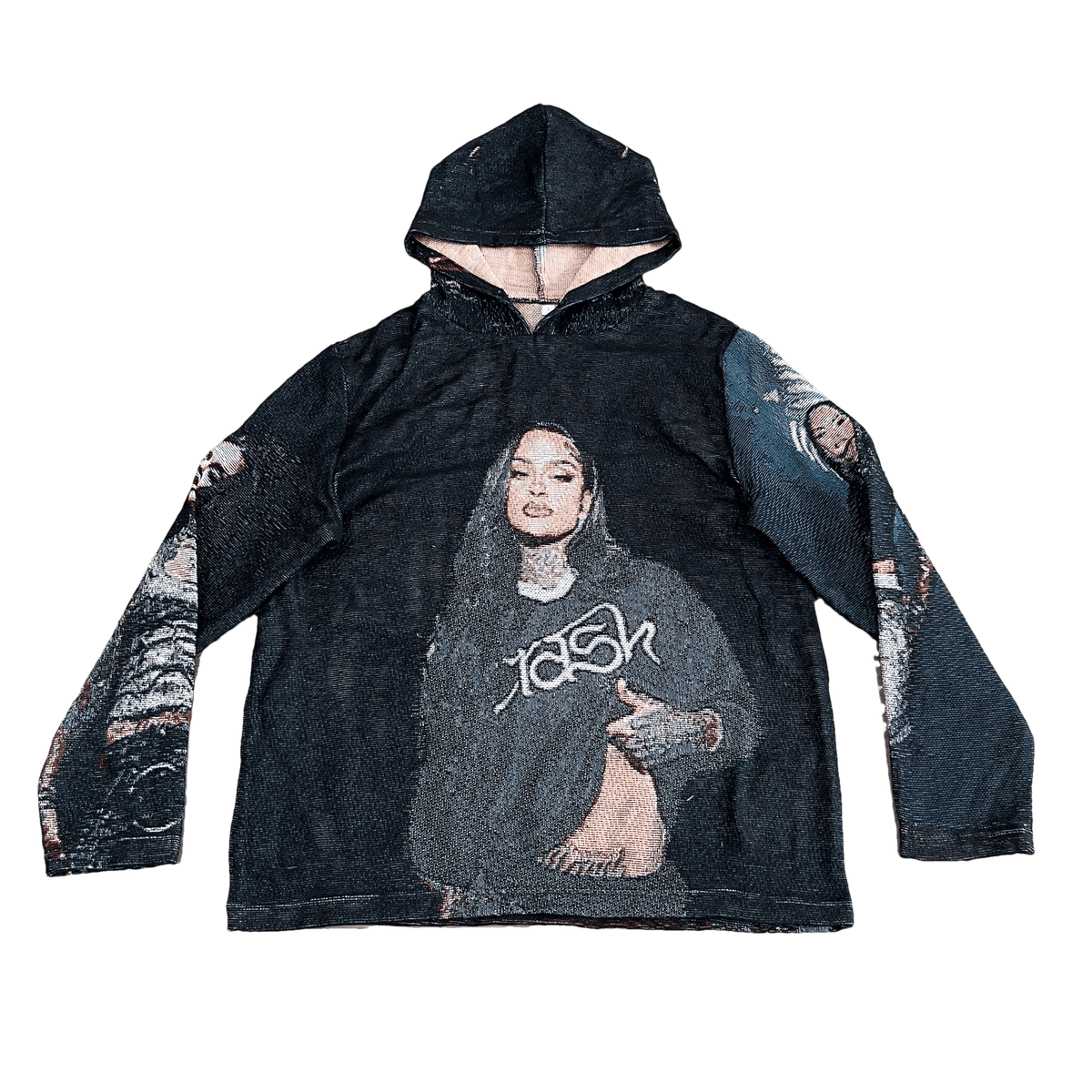 RDMCLOTHINGART tapestry hoodie KEHLANI TAPESTRY HOODIE