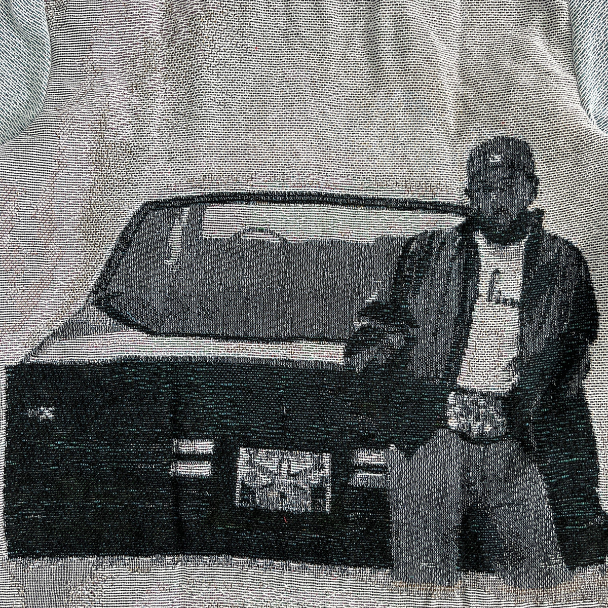 RDMCLOTHINGART tapestry hoodie KENDRICK TAPESTRY TEE